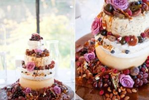 Wedding Cake wine bottle close-up